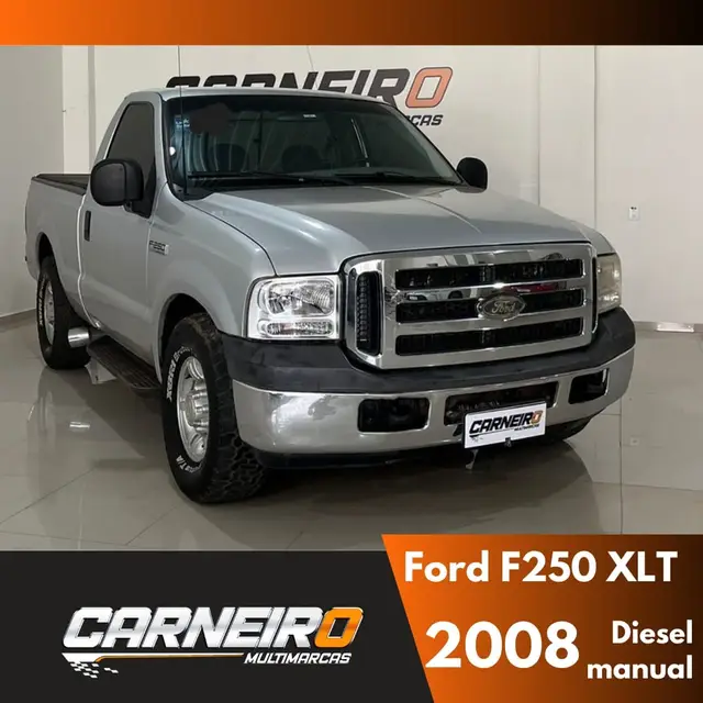 Carro Ford F-250 2008 XLT 4x2 3.9 (Cab Simples)
