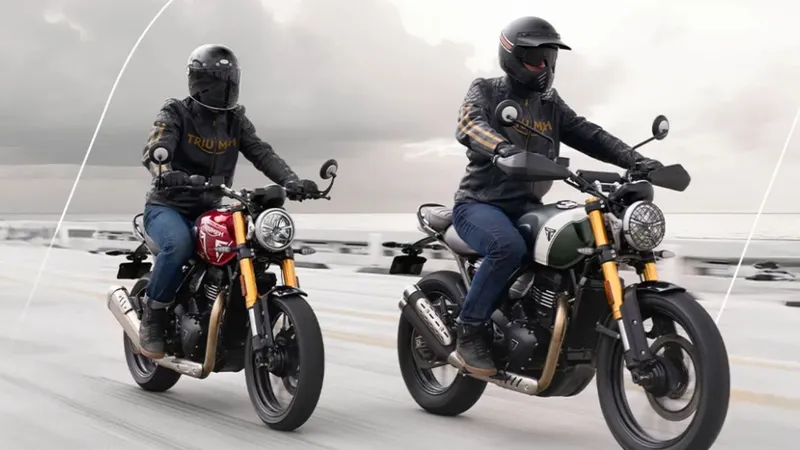 Triumph prepara o lançamento de mais uma moto de 400 cc