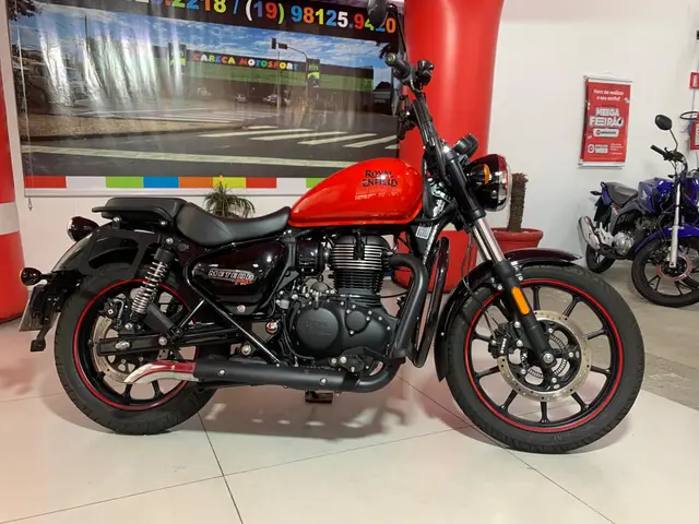 Carro Royal Enfield Meteor 350 2022 350 FIREBALL RED