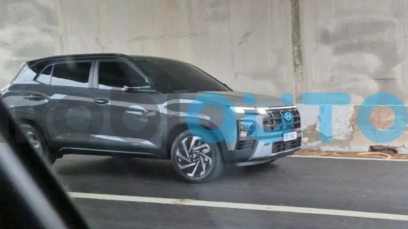 Novo Hyundai Creta 2025 aparece sem disfarces e chega em breve 
