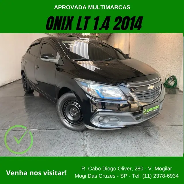 Carro Chevrolet Onix 2014 1.4 LT SPE/4