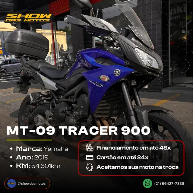 Moto Yamaha MT-09  2018 Tracer