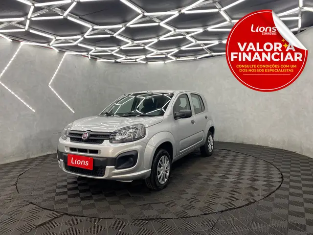 Carro Fiat Uno 2021 Attractive 1.0