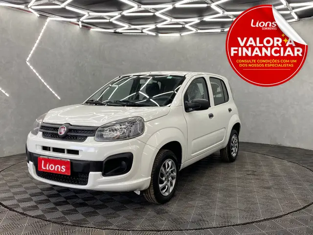 Carro Fiat Uno 2020 Attractive 1.0 8V (Flex) 4p