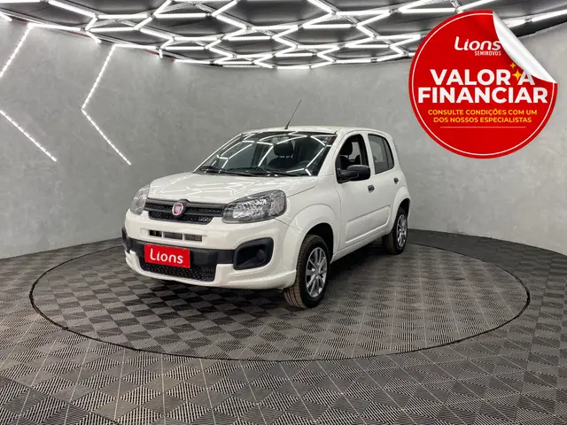 Carro Fiat Uno 2021 Attractive 1.0