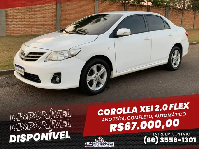 Carro Toyota Corolla 2014 2.0 Dual VVT-i Flex XEi Multi-Drive S