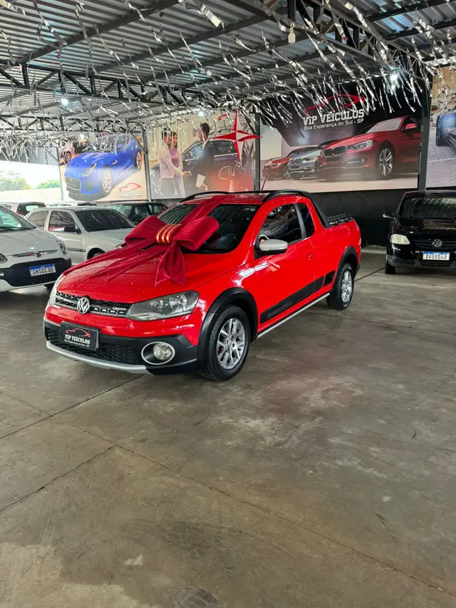 Carro Volkswagen Saveiro 2014 Cross 1.6 (Flex) (cab. estendida)