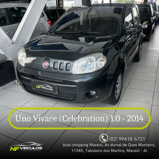 Carro Fiat Uno 2014 Vivace College 1.0 8V (Flex) 4p