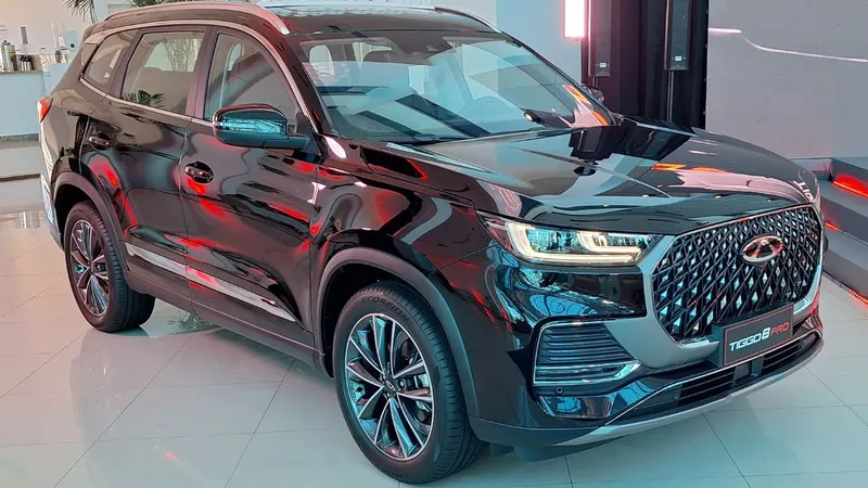 Novo Caoa Chery Tiggo 8 Pro tem banco com modo igual a Rolls-Royce