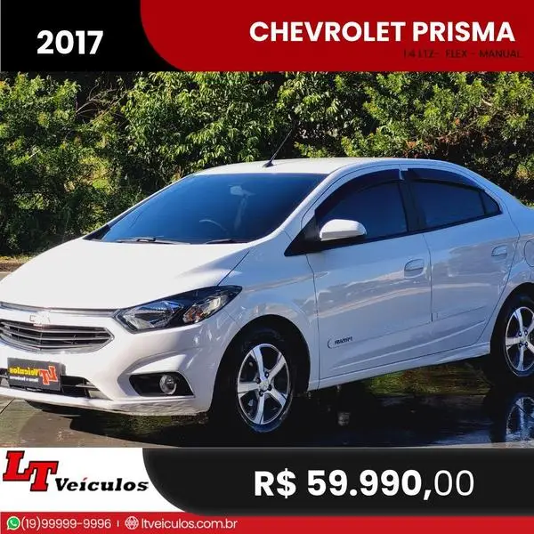 Carro Chevrolet Prisma 2017 1.4 LTZ SPE/4