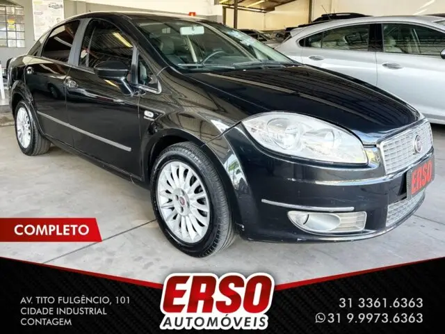 Carro Fiat Linea 2009 Absolute 1.9 16V Dualogic (Flex)