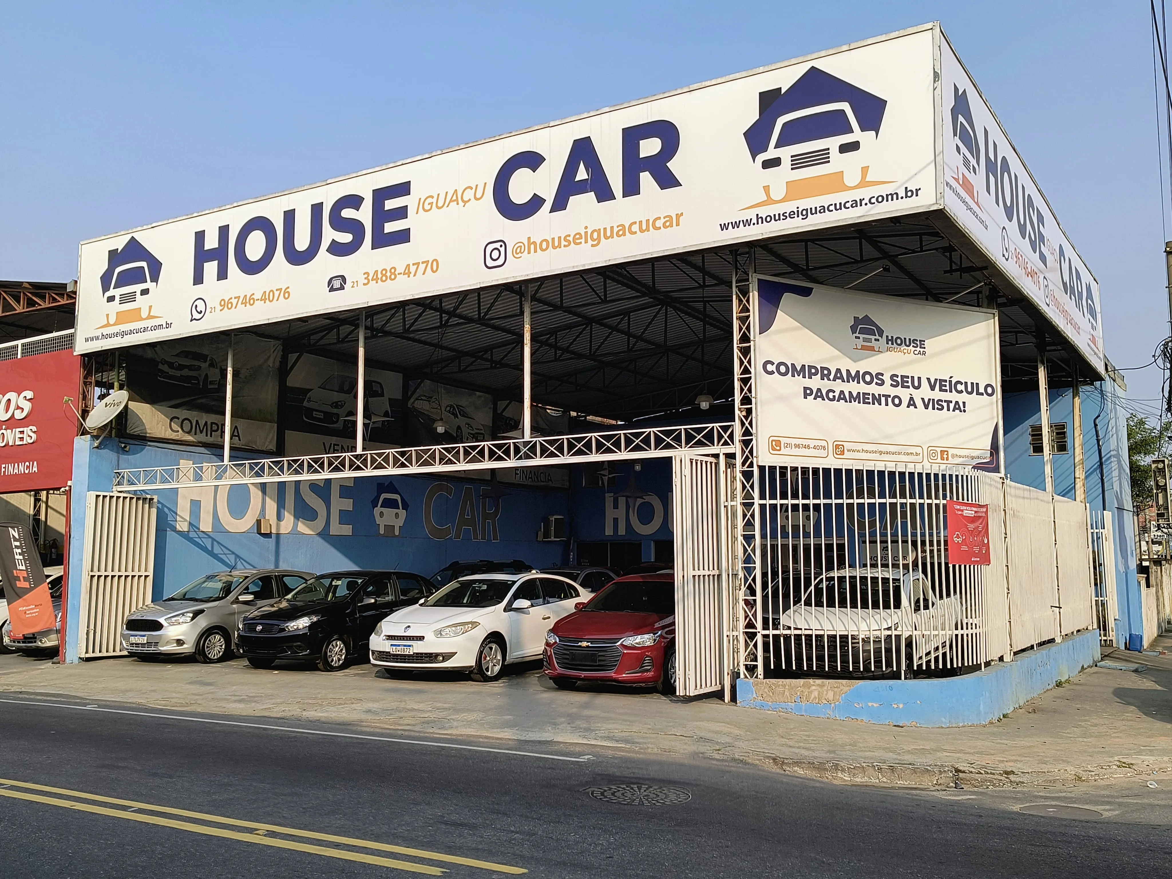 Fachada da loja House Iguaçu Car - Nova Iguaçu - RJ