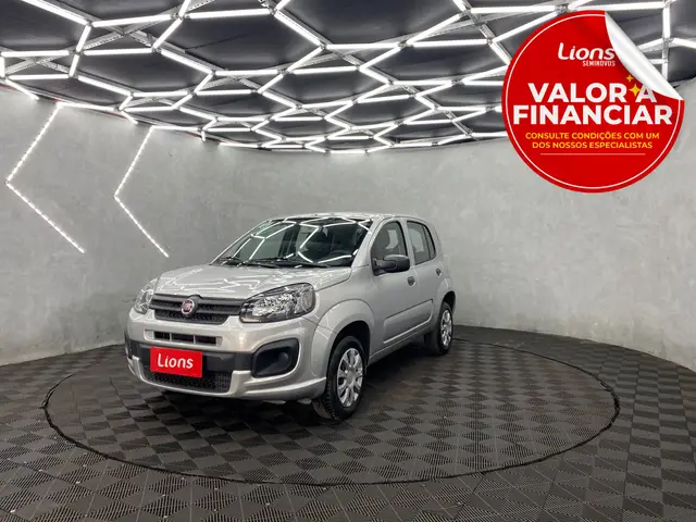 Carro Fiat Uno 2021 Attractive 1.0