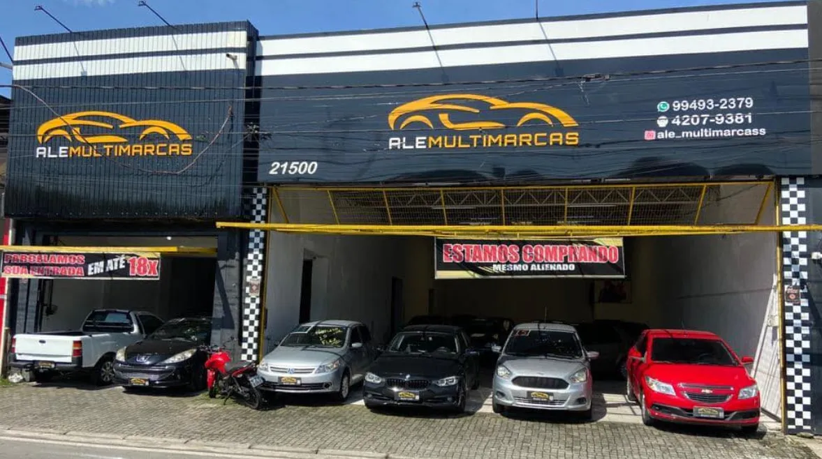 Fachada da loja Veículos à venda em ALE MULTIMARCAS - Carapicuíba - SP | Mobiauto