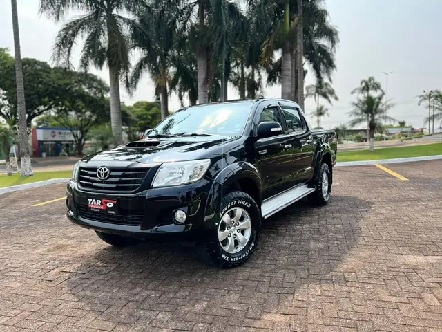 Carro Toyota Hilux Cabine Dupla 2013 Hilux 3.0 TDI 4x4 CD SRV (Aut)