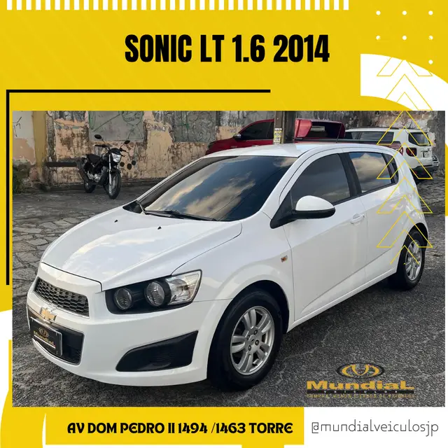 Carro Chevrolet Sonic 2014 Hatch LT 1.6