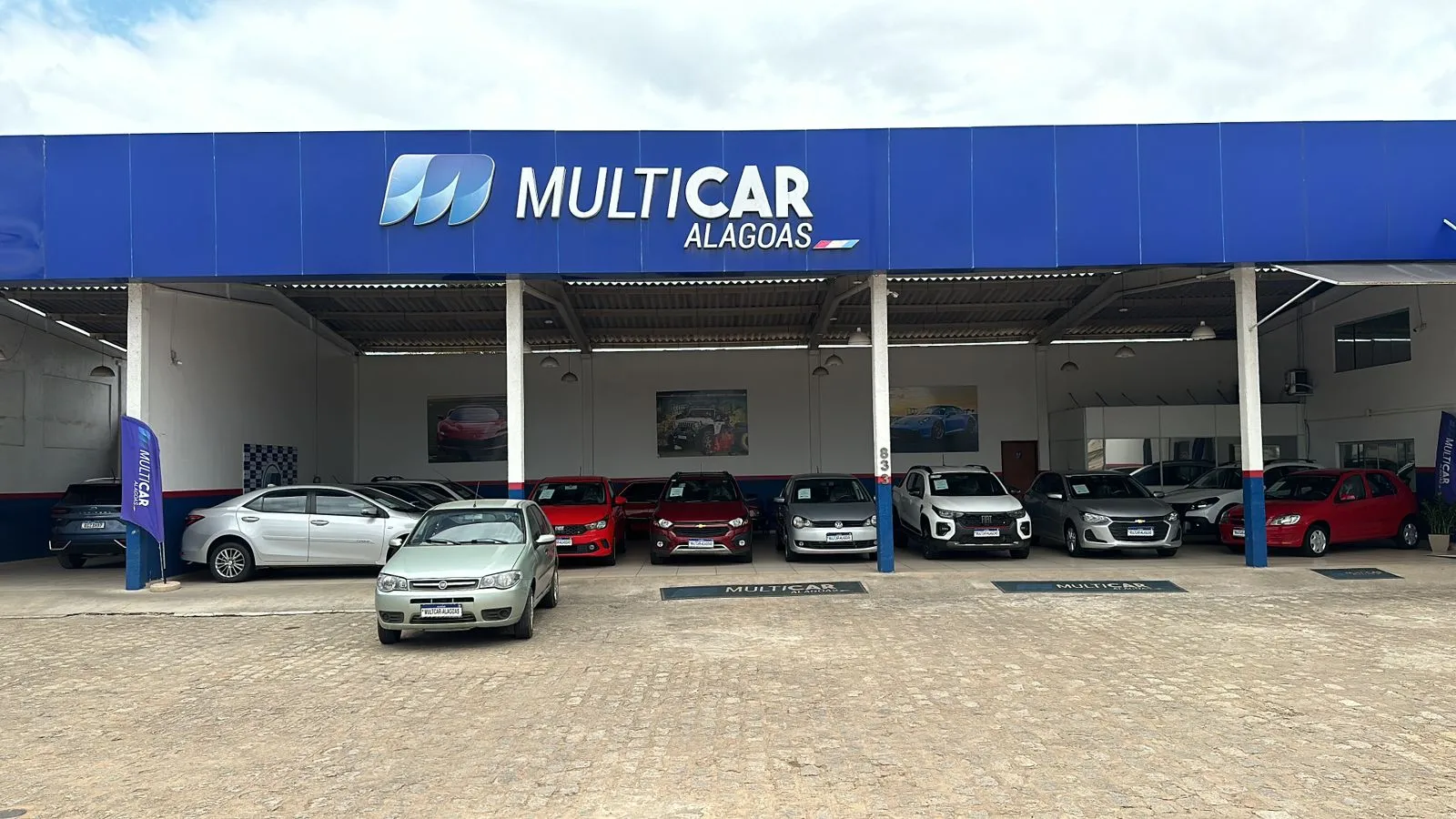 Fachada da loja Veículos à venda em Multicar veiculos - Arapiraca - AL