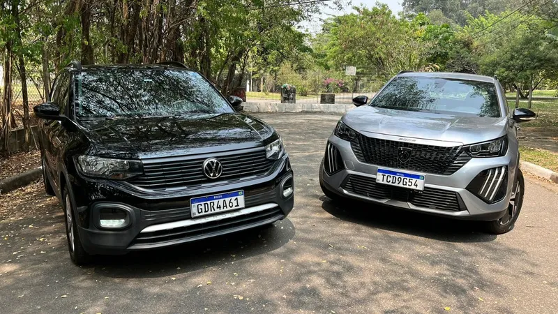 Peugeot 2008 enfrenta VW T-Cross entre SUVs de até R$ 120 mil