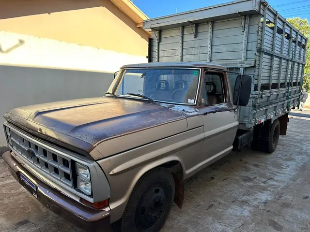 Carro Ford F 4000 1985 F-4000 TURBO MWM 2p (diesel)
