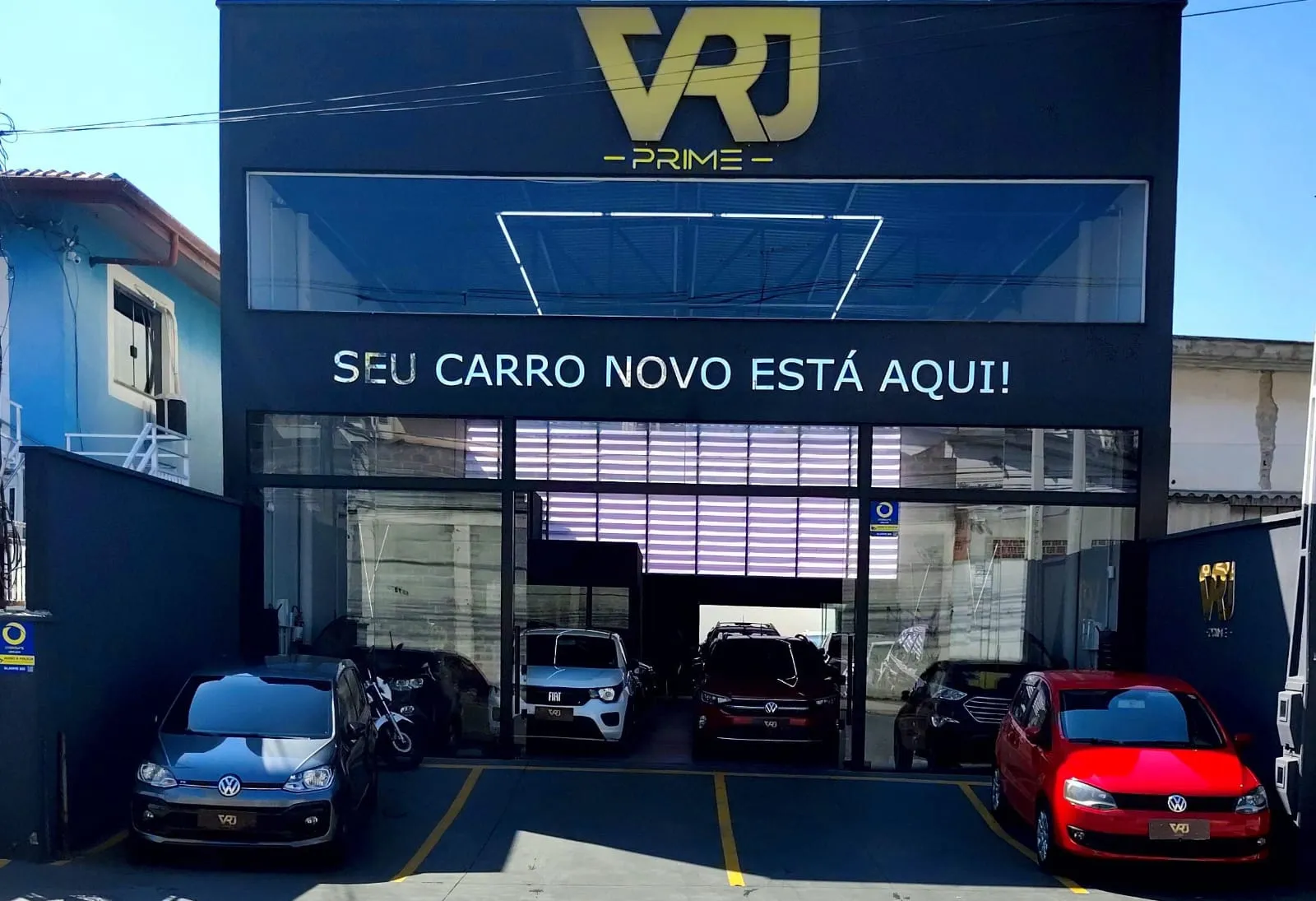 Fachada da loja Veículos à venda em VRJ PRIME - Jundiaí - SP | Mobiauto