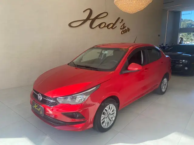 Carro Fiat Cronos 2019 1.3 Drive Firefly (Flex)