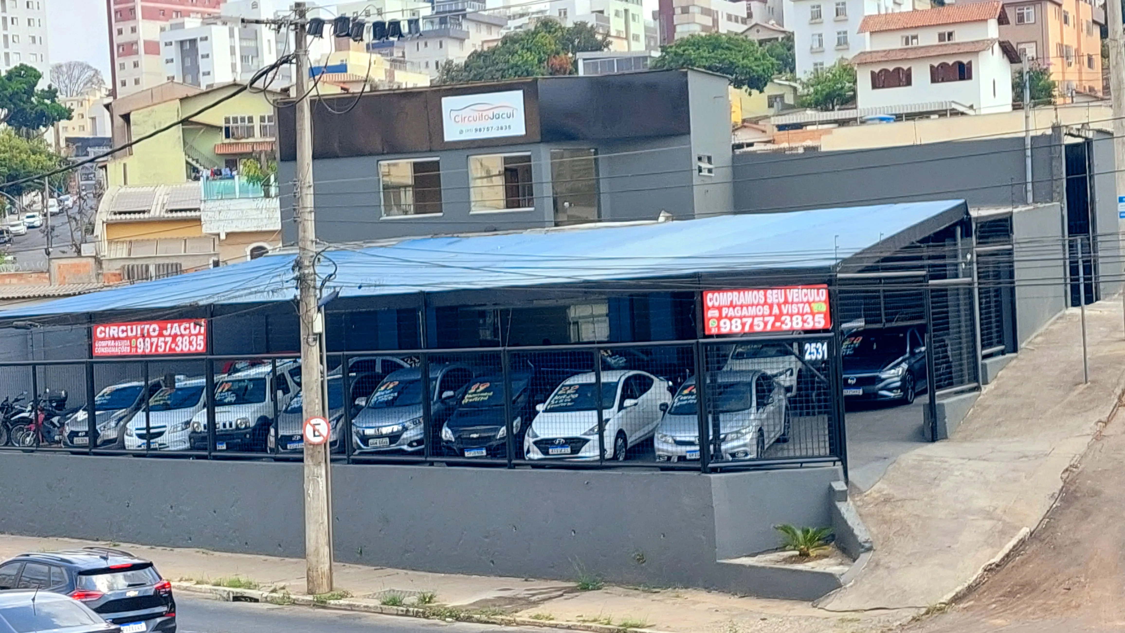 Fachada da loja Veículos à venda em Circuito jacui - Belo Horizonte - MG | Mobiauto