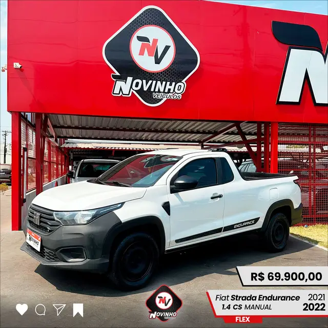 Carro Fiat Strada 2022 Endurance 1.4 CS