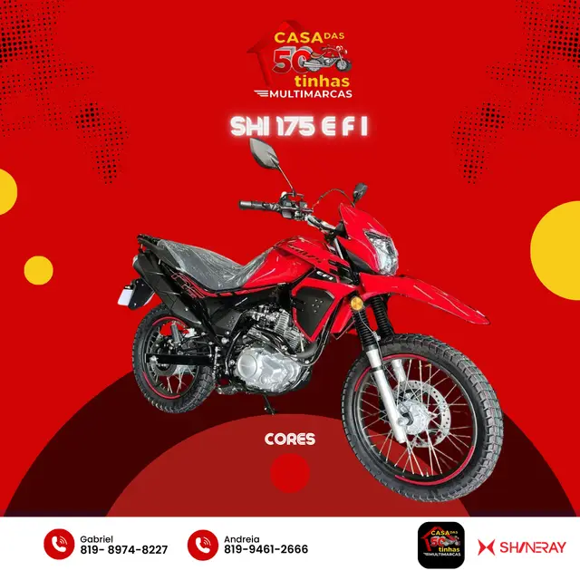 Moto Shineray SHI 175 2025 EFI