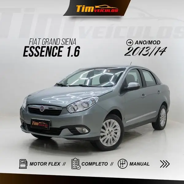 Carro Fiat Grand Siena 2014 Essence 1.6 16V (Flex)