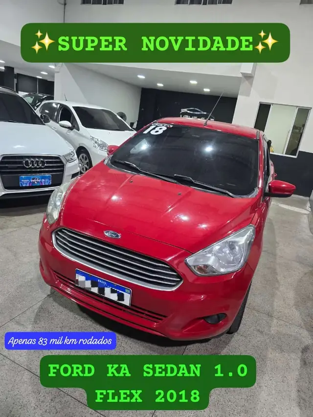 Carro Ford Ka Sedan 2018 SE 1.0 (Flex)