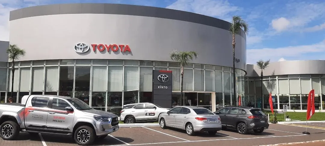Fachada da loja Saga Toyota Colorado - Brasília - DF