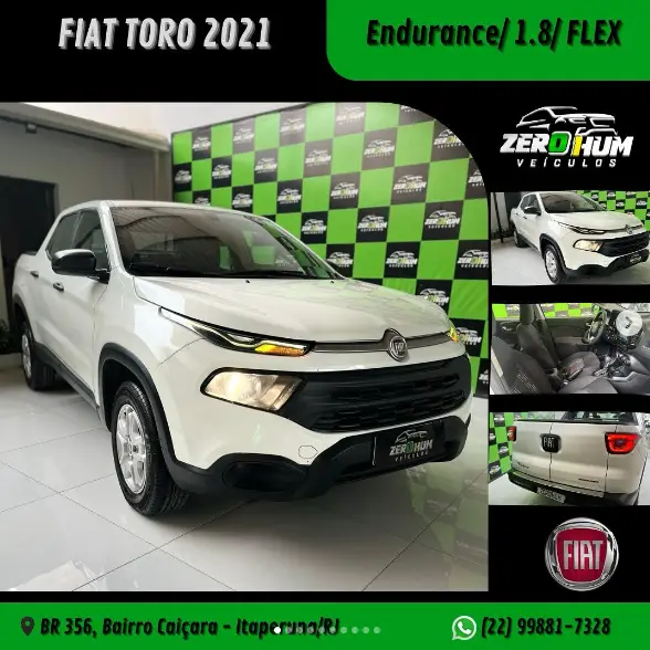 Carro Fiat Toro 2021 Endurance 1.8 AT6 FLEX (Aut)
