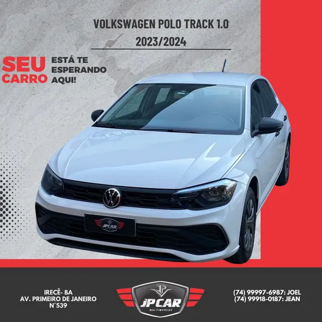 Carro Volkswagen Polo 2024 Track 1.0 Flex 12V 5p