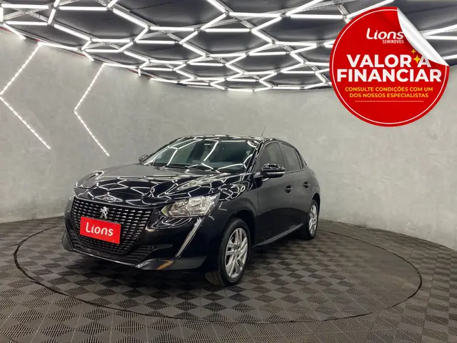 Carro Peugeot 208 2022 Active 1.6 Flex 16V 5p Aut.