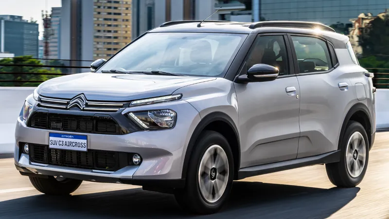 Citroën C3 Aircross muda de nome e ganha novo motor