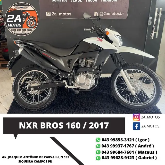 Carro Honda NXR 160 2017 Bros ESDD