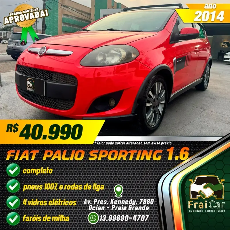 Fiat Palio Sporting 1.6 16V (Flex)