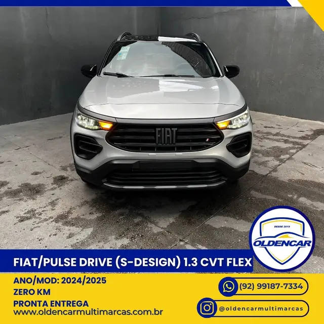 Carro Fiat Pulse 2025 S-Design 1.3