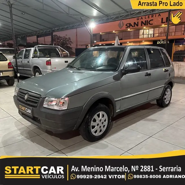 Carro Fiat Uno Mille 2010 Fire Economy Way 1.0 (Flex) 4p