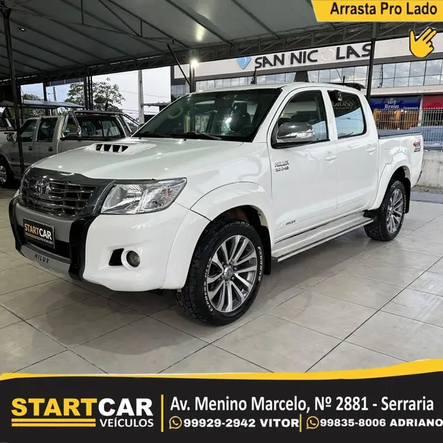 Carro Toyota Hilux Cabine Dupla 2015 Hilux 3.0 TDI 4x4 CD SRV (Aut)