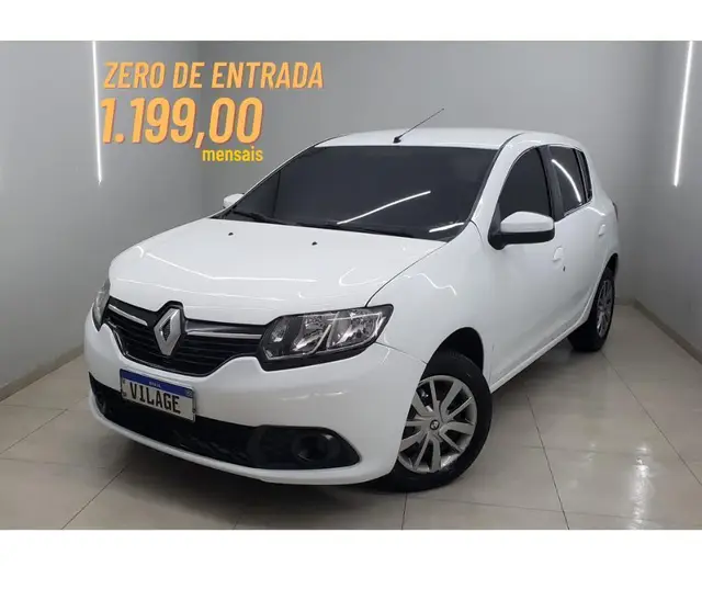 Carro Renault Sandero 2017 Expression 1.0 12V SCe (Flex)