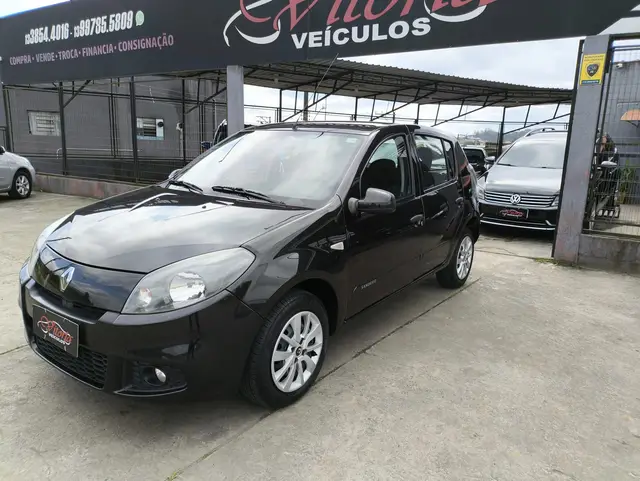 Carro Renault Sandero 2014 Authentique 1.0 16V (flex)