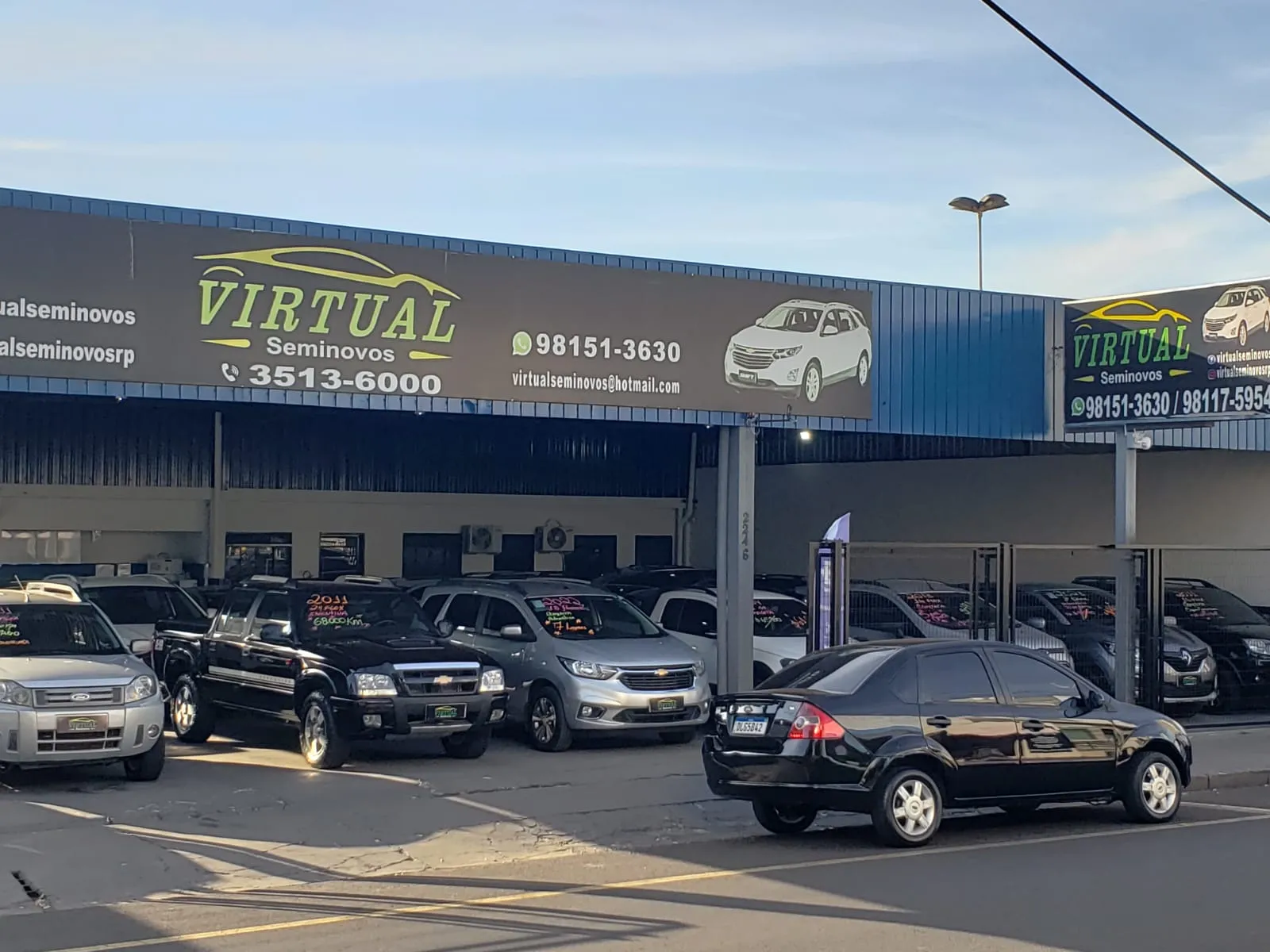 Fachada da loja Virtual Seminovos  - Mirassol - SP