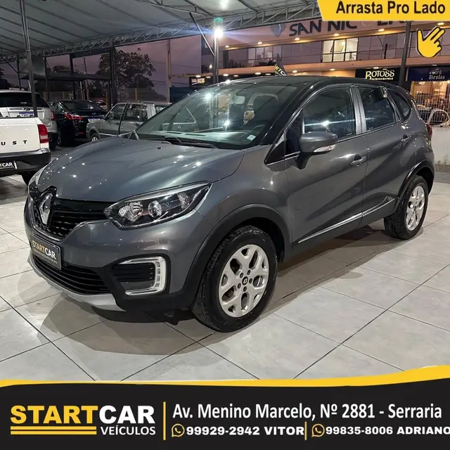 Carro Renault Captur 2018 Zen 1.6 16v SCe CVT (Flex)