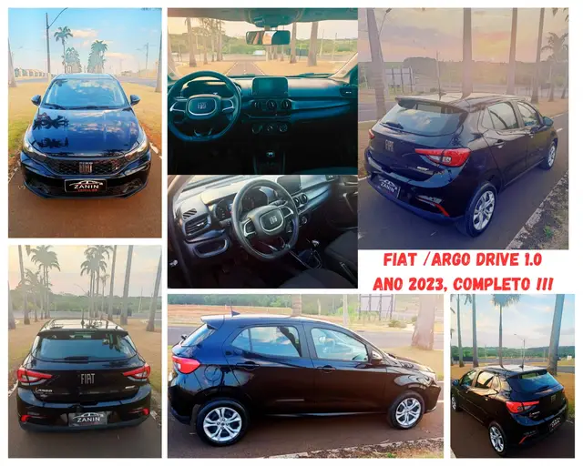 Carro Fiat Argo 2023 Drive 1.0 (Flex)