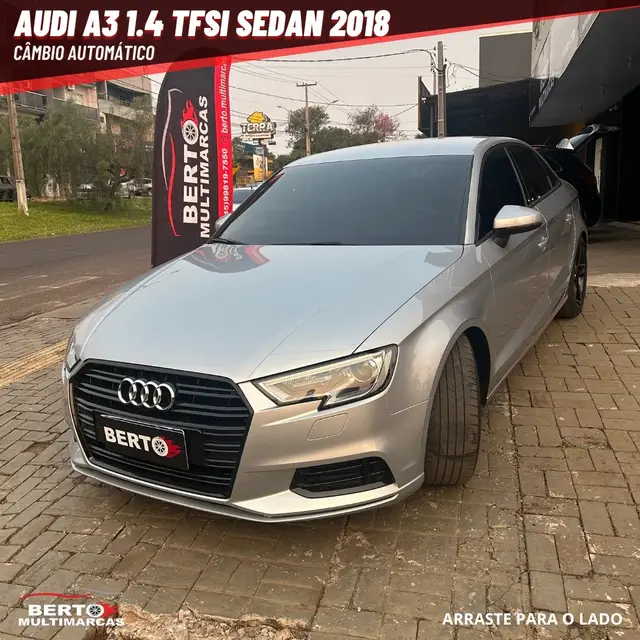 Carro Audi A3 2018 2.0 TFSI Ambition S Tronic