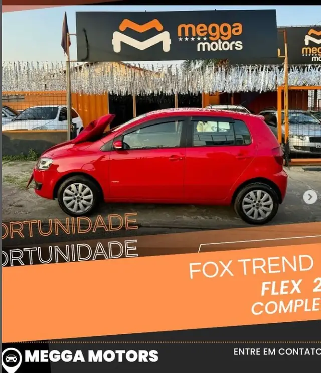 Carro Volkswagen Fox 2011 1.0 8V (Flex) 4p