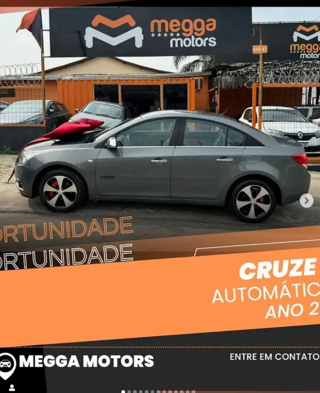 Carro Chevrolet Cruze 2012 LT 1.8 16V Ecotec (Aut)(Flex)