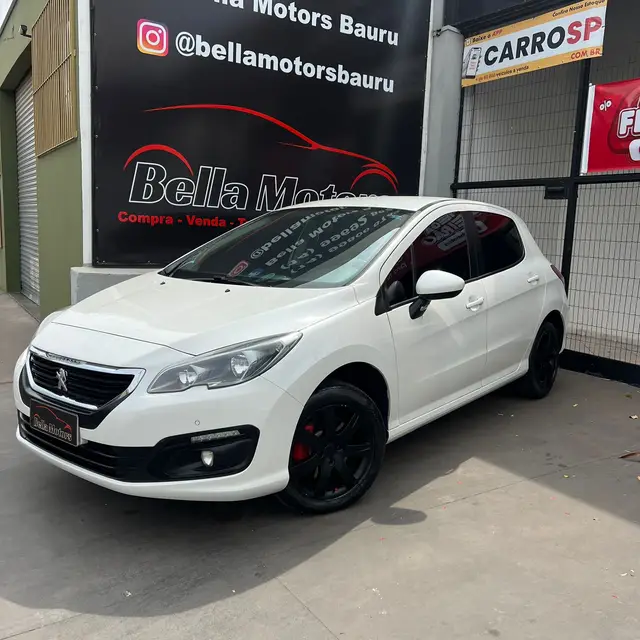Carro Peugeot 308 2018 Bus. Pro 1.6 TB Flex 5p Aut.