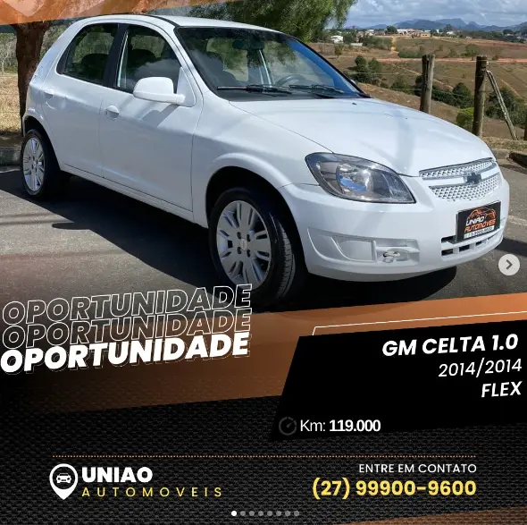 Carro Chevrolet Celta 2014 LS 1.0 (Flex) 4p